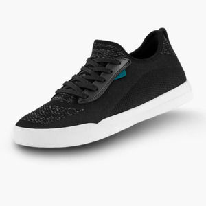 Vessi Weekend Waterproof Asphalt Black Sneakers Size 7